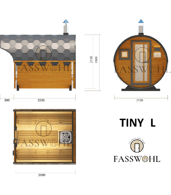 fasssauna tiny L 1